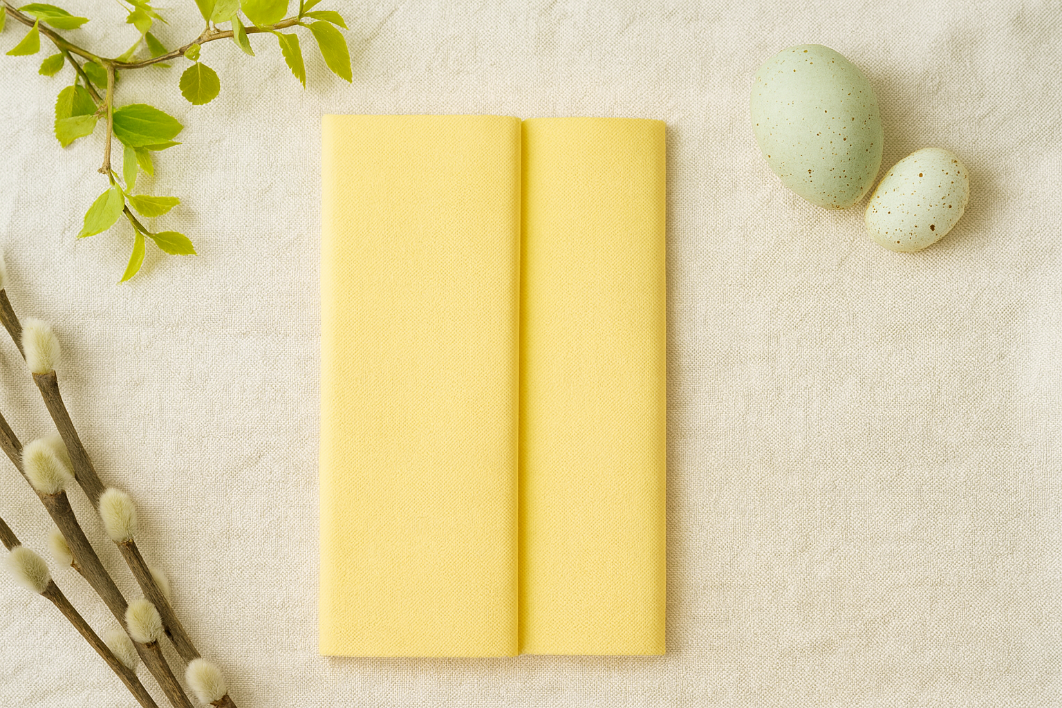 die perfekte Tischdecke für Ostern