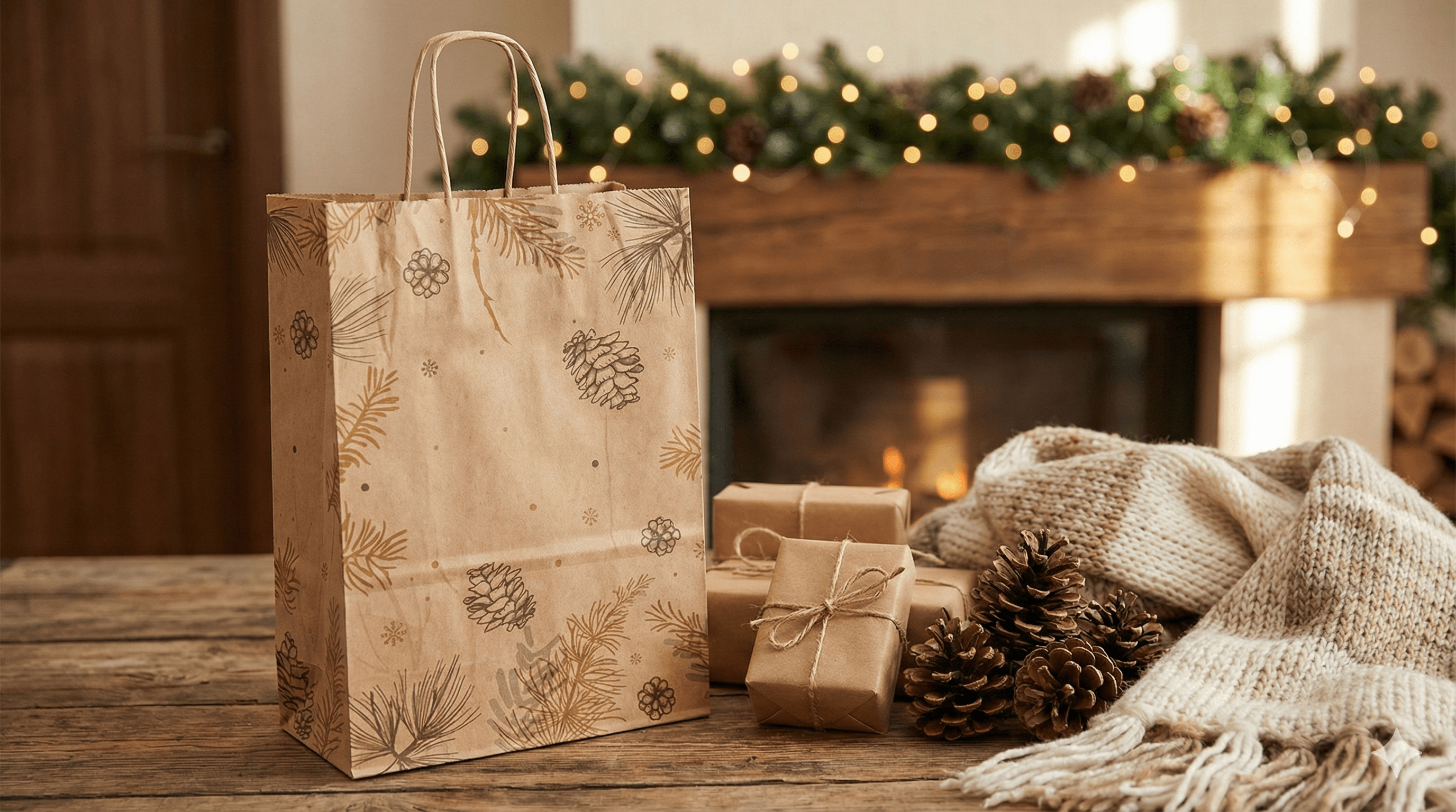 Umweltfreundliche Geschenkverpackung