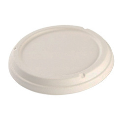 Deckel für Schalen aus Zuckerrohr, Fassungsvermögen 1000 ml, 21 cm, 25 Stück