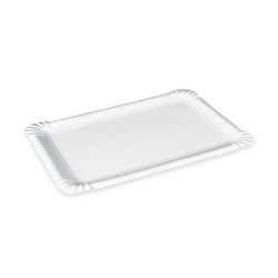 Weißes Papiertablett, 23 x 16 cm, 250 Stück