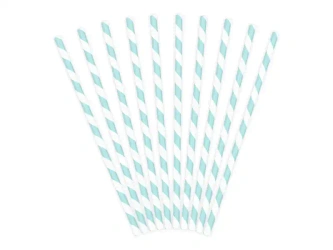 Papierstrohhalme „Sparkling Balloons“, 20 cm, 4 Stück