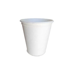 NATURA-Becher aus Zuckerrohr, 250 ml, Durchmesser 80 mm, 50 Stück