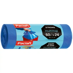 Paclan Expert Multitop-Säcke, 60 x 77 cm, 60 l, 24 Stück