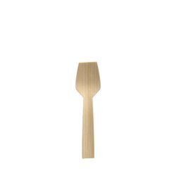 Bambus-Eislöffel „Łopatka“, 9,2 cm, 50 Stück