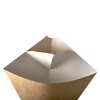 Papiertüten in Kegelform mit Platz für DIP, 19 x 16,5 cm, 100 g, 50 Stück