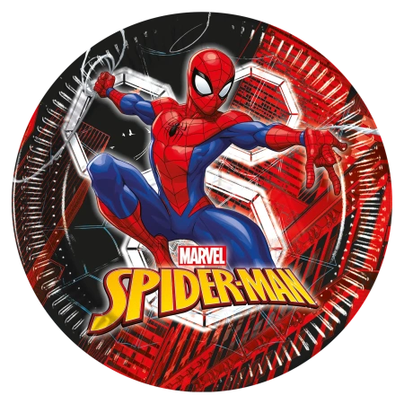 Papierteller „Spider-Man“, 26 cm, 6 Stück