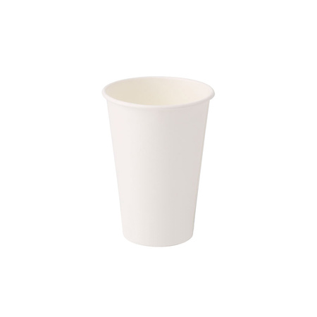 Weißer Papierbecher für Verkaufsautomaten, Durchmesser 70 mm, 180 ml, 50 Stück