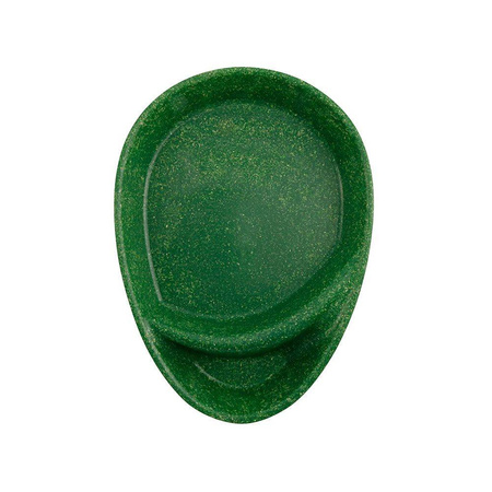 Grüne, zweiteilige Mehrwegbehälter, 27,5 x 20 x 3,5 cm, 60 Stück
