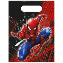 Papiertüten „Spider-Man“, 16 x 22 cm, 4 Stück