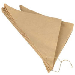 Papiertüten (Kraftpapier-Tüten) 23 x 23 x 32,5 cm, 250 g, 1000 Stück