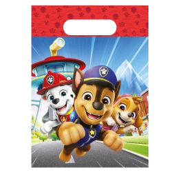 Plastiktüten „Paw Patrol“ 17 x 23 cm, 6 Stück