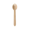Holzlöffel-Gabeln, 16 cm, 100 Stück