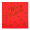 Premium-Airlaid-Servietten, „Christmas“, 1/4, 40 x 40 cm, 50 Stück