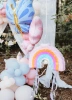 3D-Papier-Piñata „Unicorn“ 1 Stück