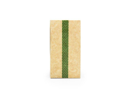 Papierverpackung für Sandwiches, 12,5 x 12,5 x 6,5 cm, 50 Stück