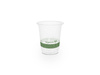 Vegware PLA-Becher mit Aufdruck, 200 ml, Durchmesser 76 mm, 50 Stück