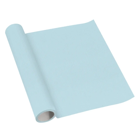 PREMIUM-Papiertischläufer auf Rolle, hellblau, 40 cm x 5 m, 1 Stück