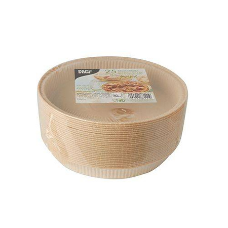 Papierbackförmchen 600 ml, 19,7 x 2,7 cm, 25 Stück