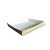 Tiefe Kraftpapier-Schale mit Rand, 20 x 14 x 3 cm, 50 Stück