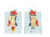 Geschenkpapiertüte „Flugzeug“, 10 × 24 × 35,5 cm, 1 Stk.