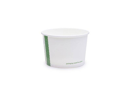 Papierbecher für Suppen und Desserts, 250 ml, Durchmesser 90 mm, 50 Stück