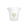 PLA-Becher „Green Tree“, 300 ml, Durchmesser 96 mm, 50 Stück