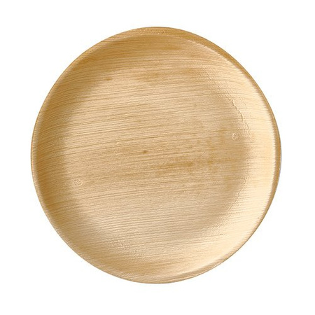 Palmblatt-Teller rund 25 x 2 cm 25 Stück