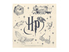 Servietten 3‑lagig „Harry Potter“, 33 × 33 cm, 20 Stk.