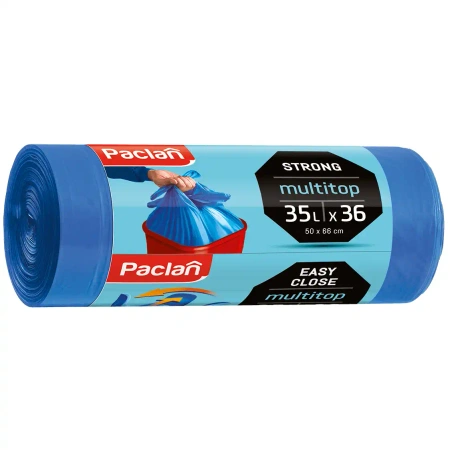 Expert Multitop-Säcke von Paclan, 50 x 66 cm, 35 l, 36 Stück
