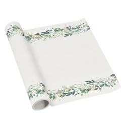 PREMIUM-Papiertischläufer auf Rolle, „Elegant Leaves“, 40 cm x 5 m, 1 Stück