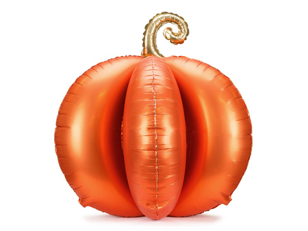 Folienballon „Kürbis 3D – Halloween“, 90 × 90 cm, 1 Stk.
