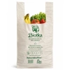 Kompostierbare BIOTKA-Tragetaschen, 30+14 x 64 cm, 100 Stück