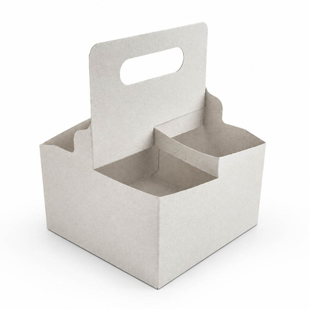 Papierhalter für 4 Becher, 200 Stück