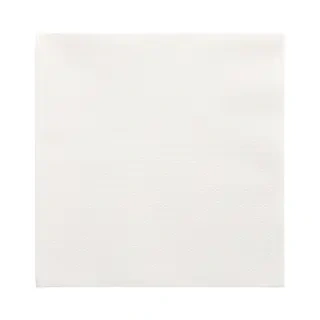 Einlagige weiße Servietten, 1/4, 33 x 33 cm, 100 Stück