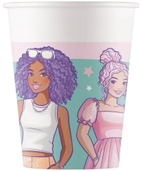Papierbecher „Barbie Star“ 200 ml, 8 Stück