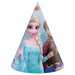 Papierhütchen „Die Eiskönigin / Frozen“, 6 Stück