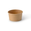 Kraftpapier-Eisbecher, 220 ml, Durchmesser 92 mm, 50 Stück