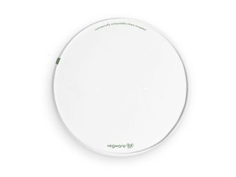 Papierdeckel für Vegware-Salatschüssel, Durchmesser 185 mm, 50 Stück