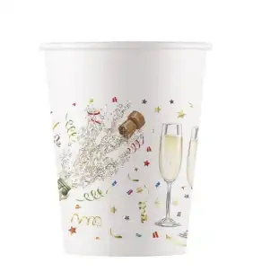 Papierbecher „Die Schlümpfe“ 200 ml, 8 Stück