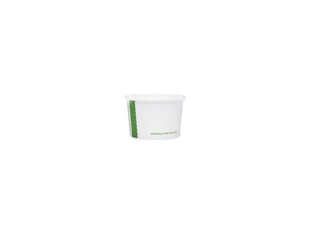 Papierbecher für Desserts und Eis, 120 ml, Durchmesser 75 mm, 50 Stück