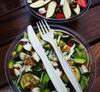 Besteckset aus Avocadokernen N+W+Ł, 3 x 8 Stück
