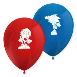 Latexballons „Sonic SEGA“, 28 cm, 8 Stück