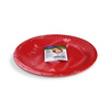 Runder Pappteller, rot, Durchmesser 23 cm, 10 Stück