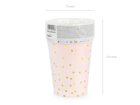 Papierbecher „Fußball“ 200 ml, 8 Stück