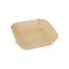 Papierbeutel für Fritteusen, 16 x 16 x 4,5 cm, 100 Stück