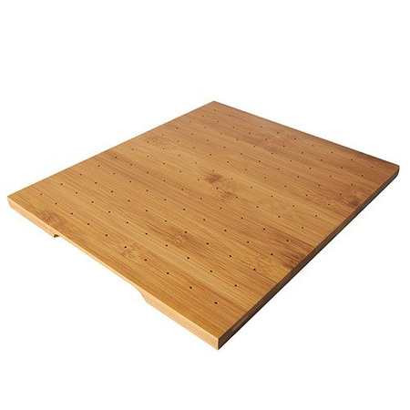 Bambus-Serviertablett für Snacks, 25 x 30 cm, 1 Stück
