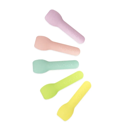 Tutti Frutti-Eislöffel aus Papier, einzeln verpackt, 9 cm, 500 Stück