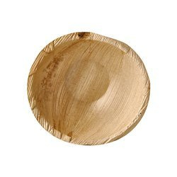Schale aus Palmblättern, 425 ml, Durchmesser 15 cm, Höhe 6,5 cm, 25 Stück