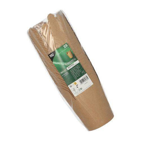 Kraft-Snackbox 470 ml, 9,8 x 8,2 x 7 cm, 25 Stück