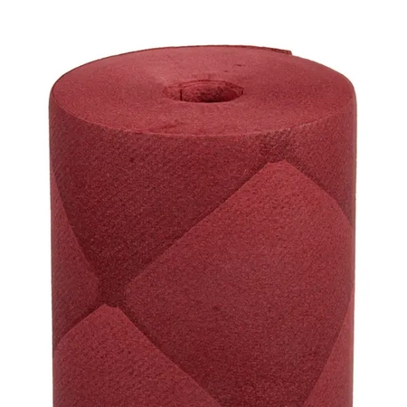 PREMIUM-Papiertischläufer auf Rolle, burgunderrot, „Rhombus“, 40 cm x 24 m, 1 Stück